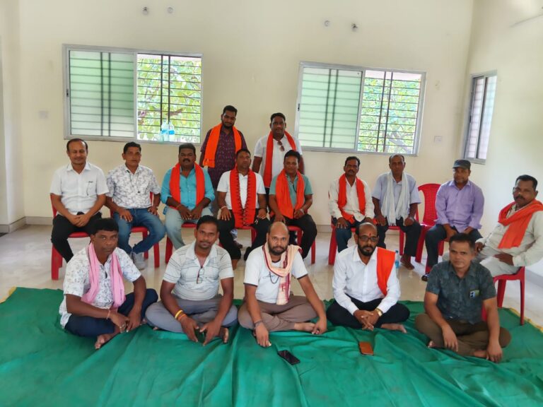 महापल्ली शक्ति केंद्र में प्रधानमंत्री के मन की बात कार्यक्रम का सामूहिक श्रवण किया गया