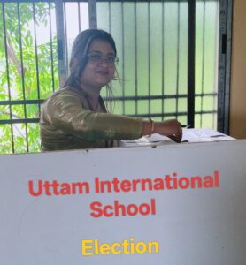 उत्तम इंटरनेशनल स्कूल में "स्टूडेंट्स काउंसिल इलेक्शन 2026-27" उत्साहपूर्वक संपन्नलोकतांत्रिक मूल्यों, नेतृत्व क्षमता एवं जिम्मेदारी की भावना विकसित करने का सशक्त माध्यम है छात्र परिषद चुनाव: चेयरमैन श्री गौतम चौधरी